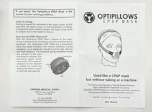 Optipillows EPAP 減少鼻鼾睡眠鼻罩 Nasal Pillow EPAP Mask for Snoring