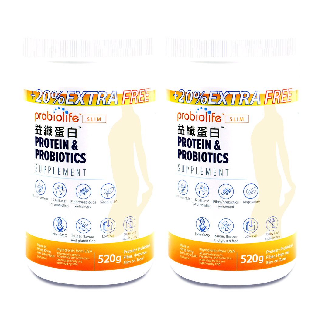 Probiolife 益纖蛋白 (家用增量裝) 孖裝 Protein & Probiotics