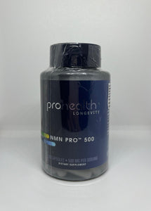 ProHealth LONGEVITY - NMN Pro 500 (NMN 15000) 增強吸收 膠囊 + 反式白藜蘆醇 1000 毫克 加 有機多酚複合物 420 毫克 (醫藥級高純度)